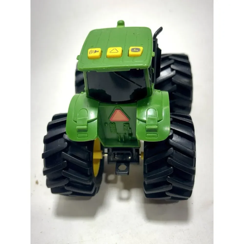 John Deere Monster Treads Tractor Toy ERTL 2011 Big Wheels Lights Sound Farm Toy